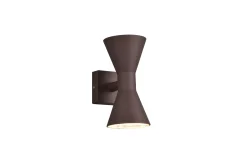 Trio Lighting Ardas Vegglampe 2L GU10 rustikk