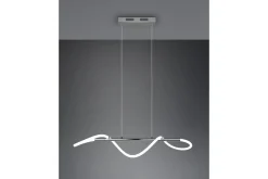 Trio Lighting Argos LED Taklampe Krom 4000K