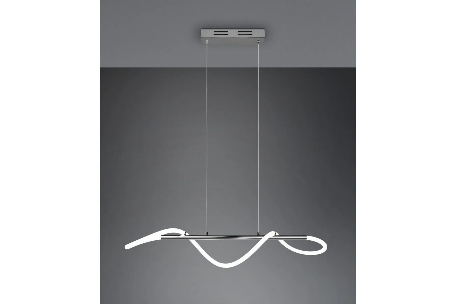 Trio Lighting Argos LED Taklampe Krom 4000K