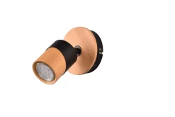 Trio Lighting Aruni Spotlight 1L GU10 tre/matt svart