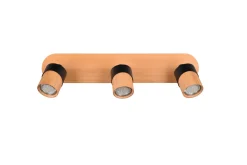 Trio Lighting Aruni Spotlight 3L GU10 Tre/Matt Svart