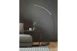 Trio Lighting Bangkok LED gulvlampe matt sort