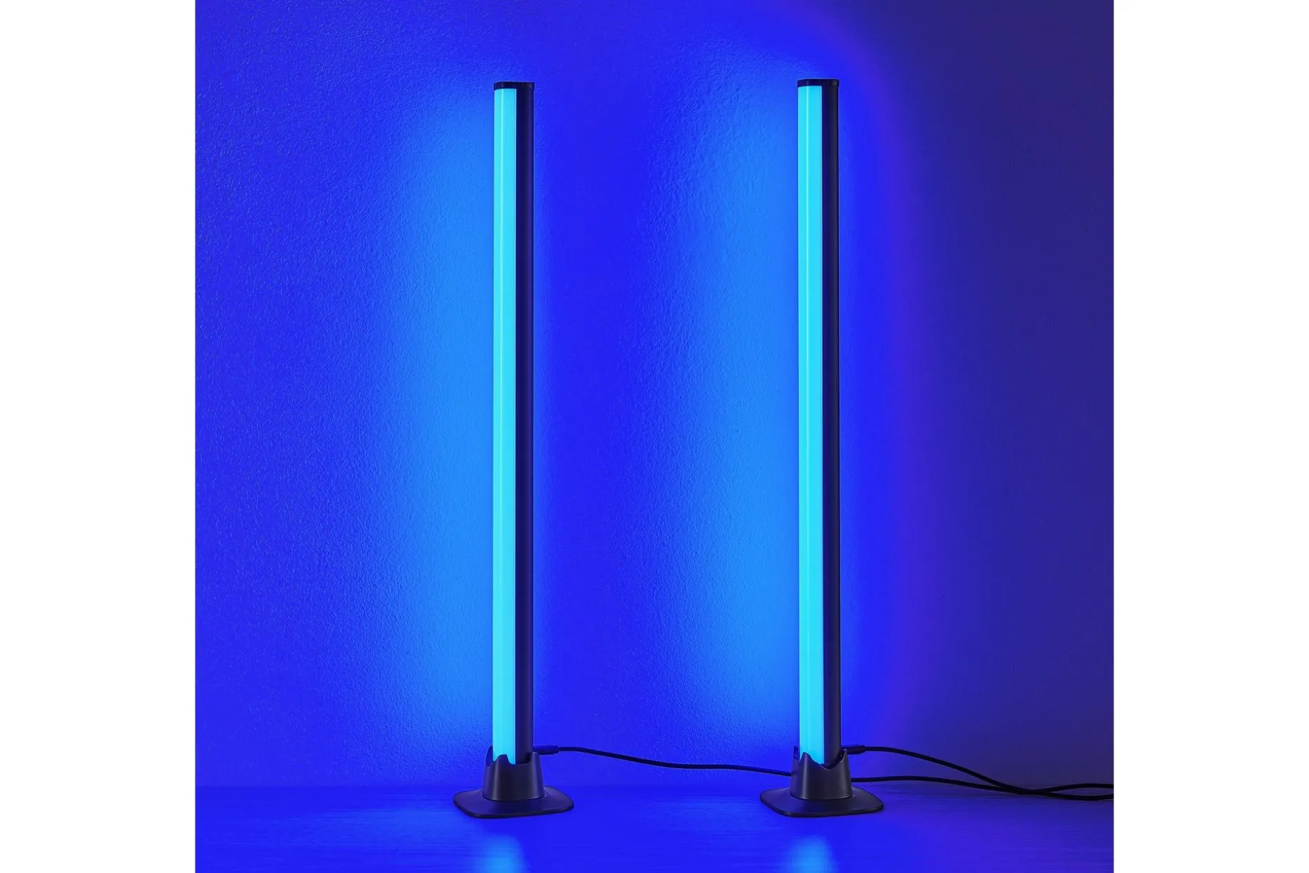 Trio Lighting Boy LED bordlampe 2 stk svart RGB
