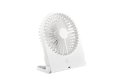 Trio Lighting Breezy bordvifte matt hvit oppladbar