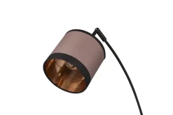 Trio Lighting Davos gulvlampe 3L E14 matt svart/greige