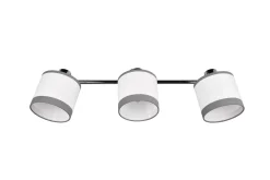 Trio Lighting Davos spotlight 3L E14 krom/hvit