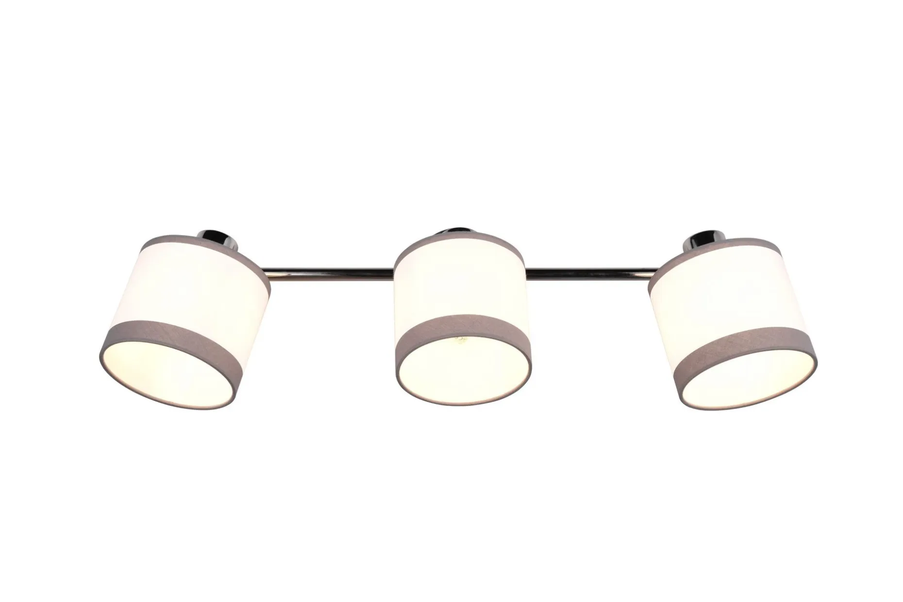 Trio Lighting Davos spotlight 3L E14 krom/hvit