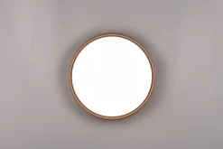 Trio Lighting Doha LED plafond 45 cm kaffe brun