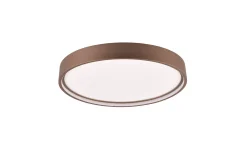 Trio Lighting Doha LED plafond 45 cm kaffe brun