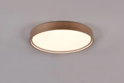 Trio Lighting Doha LED plafond 45 cm kaffe brun
