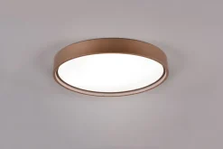 Trio Lighting Doha LED plafond 45 cm kaffe brun