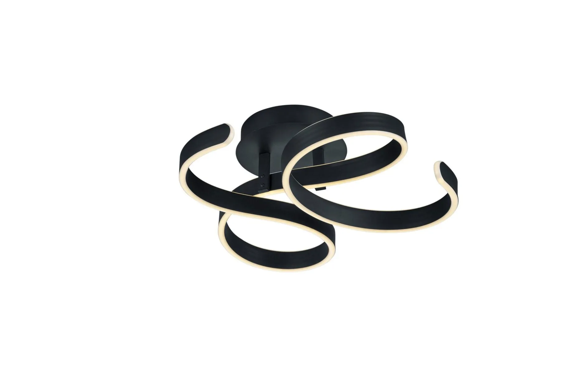 Trio Lighting Francis plafond antrasitt