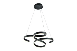 Trio Lighting Francis taklampe antrasitt
