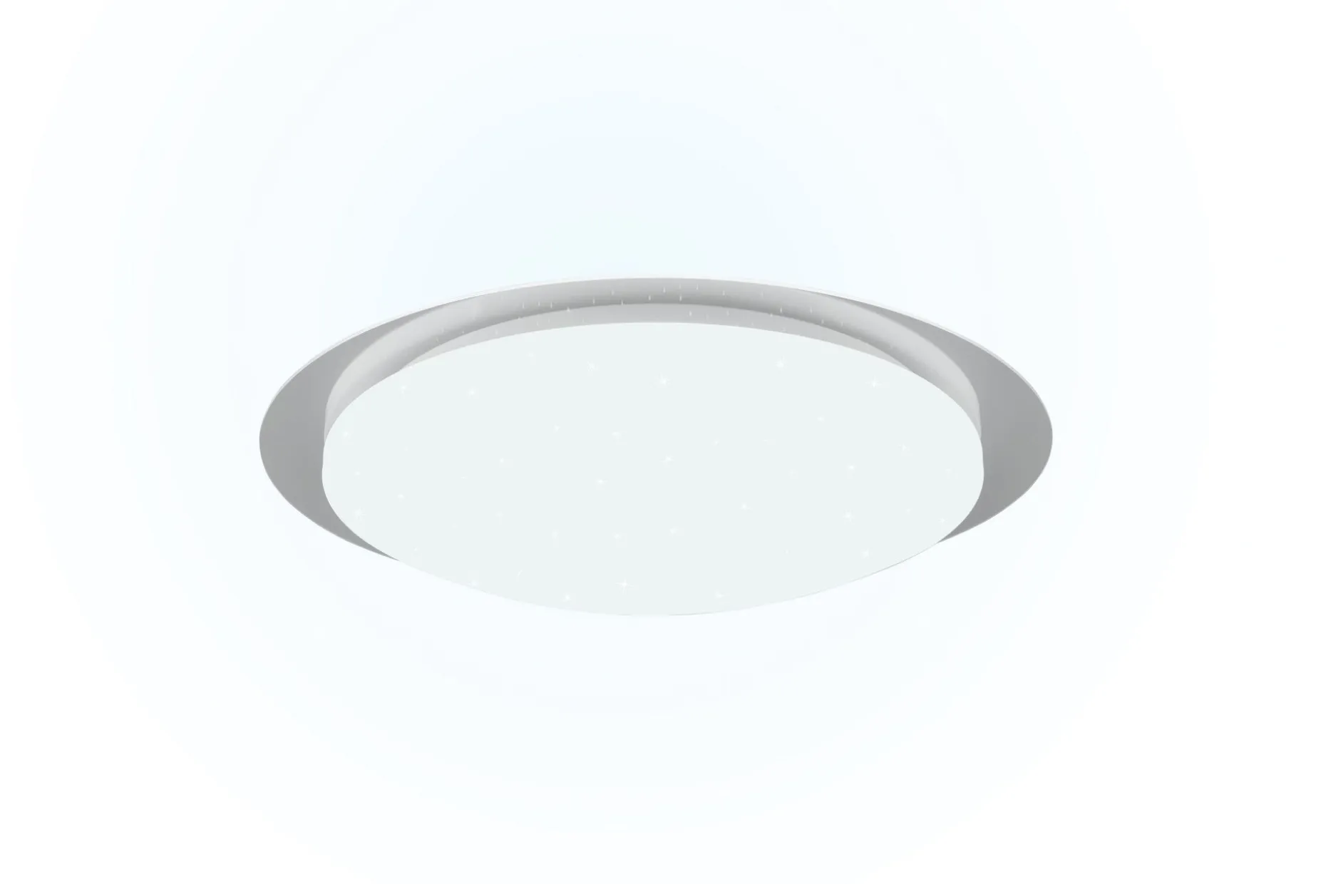 Trio Lighting Frodeno H2O LED plafond 48 cm transparent RGBW