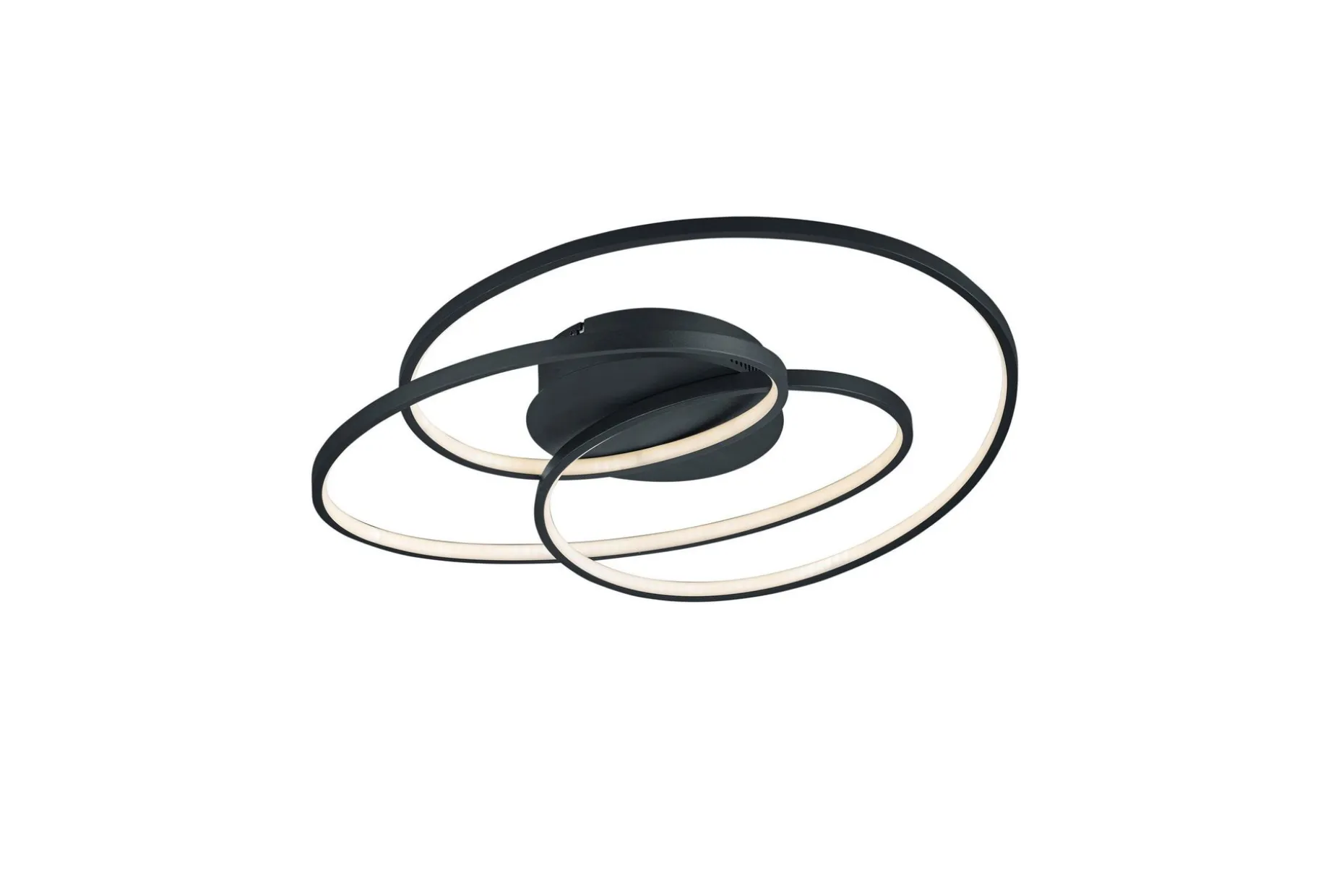 Trio Lighting Gale plafond 60 cm matt svart