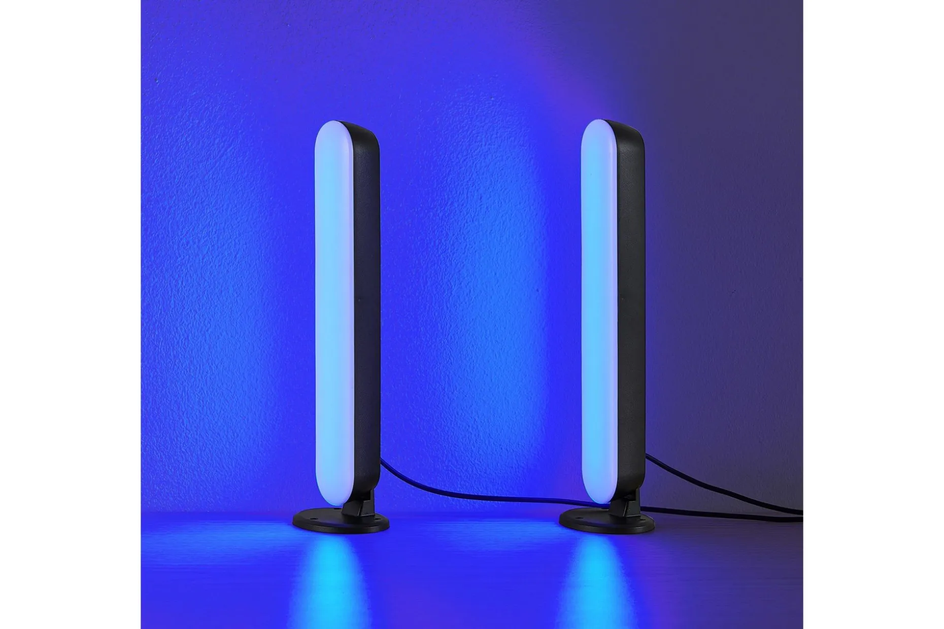Trio Lighting Game LED Bordlampe 2-pack Svart RGB
