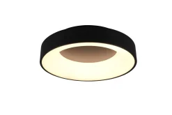 Trio Lighting Girona LED plafond 45cm matt svart