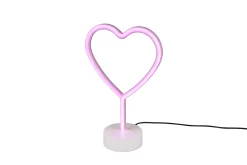 Trio Lighting Heart LED bordlampe hvit