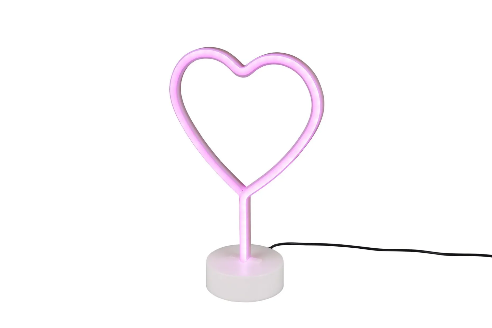 Trio Lighting Heart LED bordlampe hvit