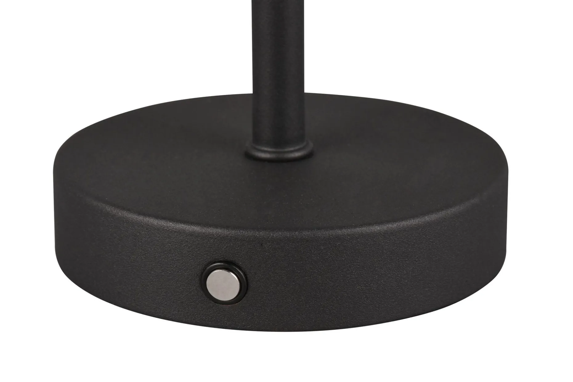 Trio Lighting Jeff LED bordlampe matt svart oppladbar