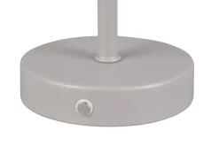 Trio Lighting Jeff LED Bordlampe grå oppladbar