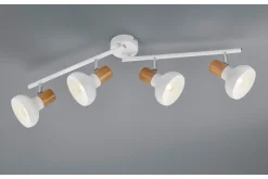 Trio Lighting Latika spotlight 4L E14 matt hvit/tre