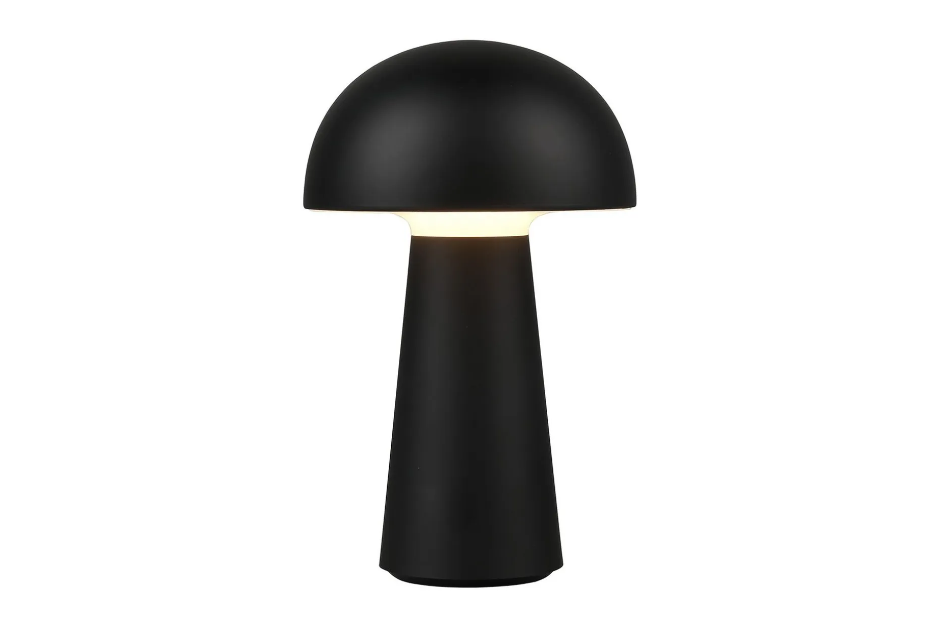 Trio Lighting Lennon LED bordlampe svart oppladbar