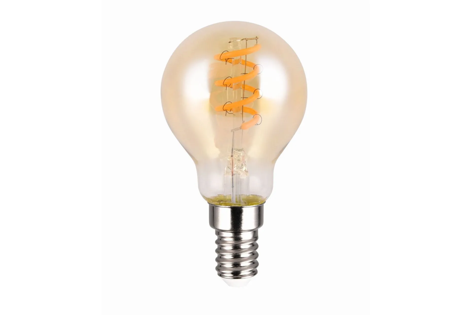 Trio Lighting LK LED E14 filament klassisk 4W 150lm 1800K brun