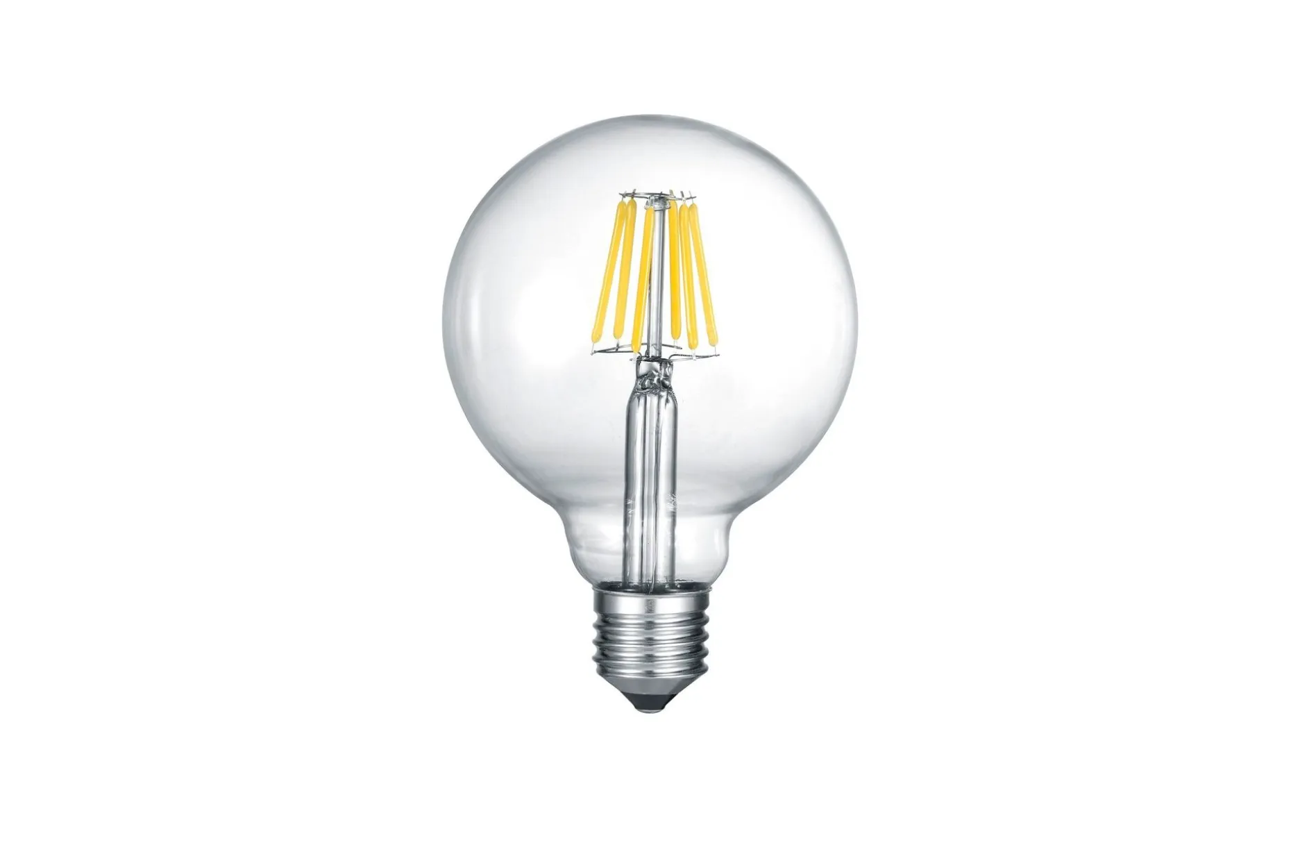 Trio Lighting LK LED E27 filament globe 6W 600lm 3000K