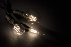 Trio Lighting LK LED E27 filament globe 6W 600lm 3000K