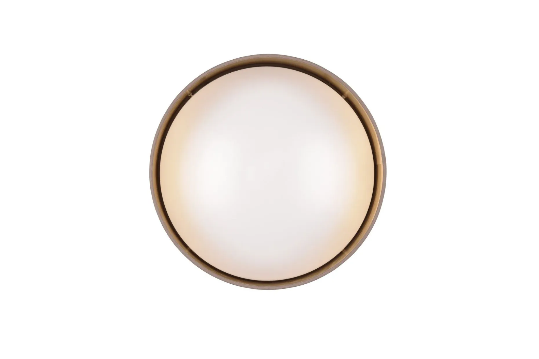 Trio Lighting Locarno LED plafond 28 cm greige