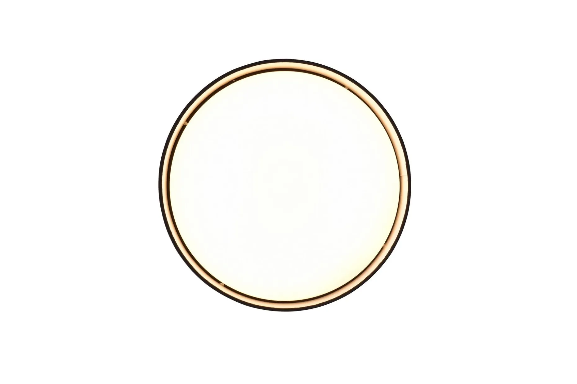 Trio Lighting Locarno LED plafond 28 cm svart