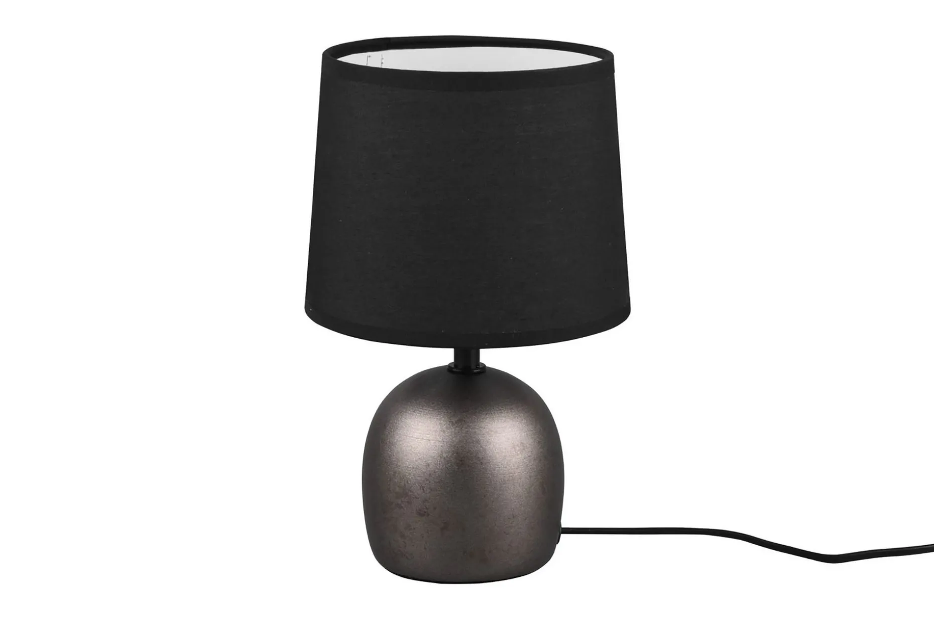 Trio Lighting Malu bordlampe E14 svart