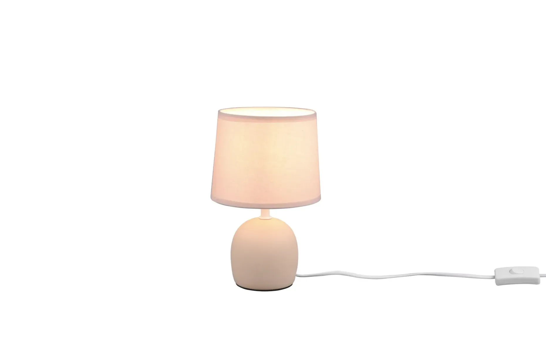 Trio Lighting Malu bordlampe E14 beige