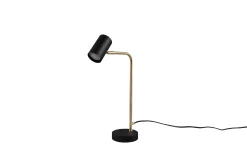 Trio Lighting Marley bordlampe GU10 matt messing/matt svart