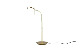 Trio Lighting Monza LED bordlampe matt messing