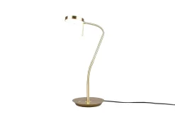 Trio Lighting Monza LED bordlampe matt messing