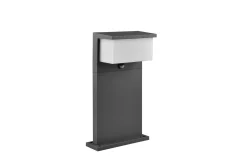 Trio Lighting Nestos LED Pullert 45 cm antrasitt bevegelsessensor