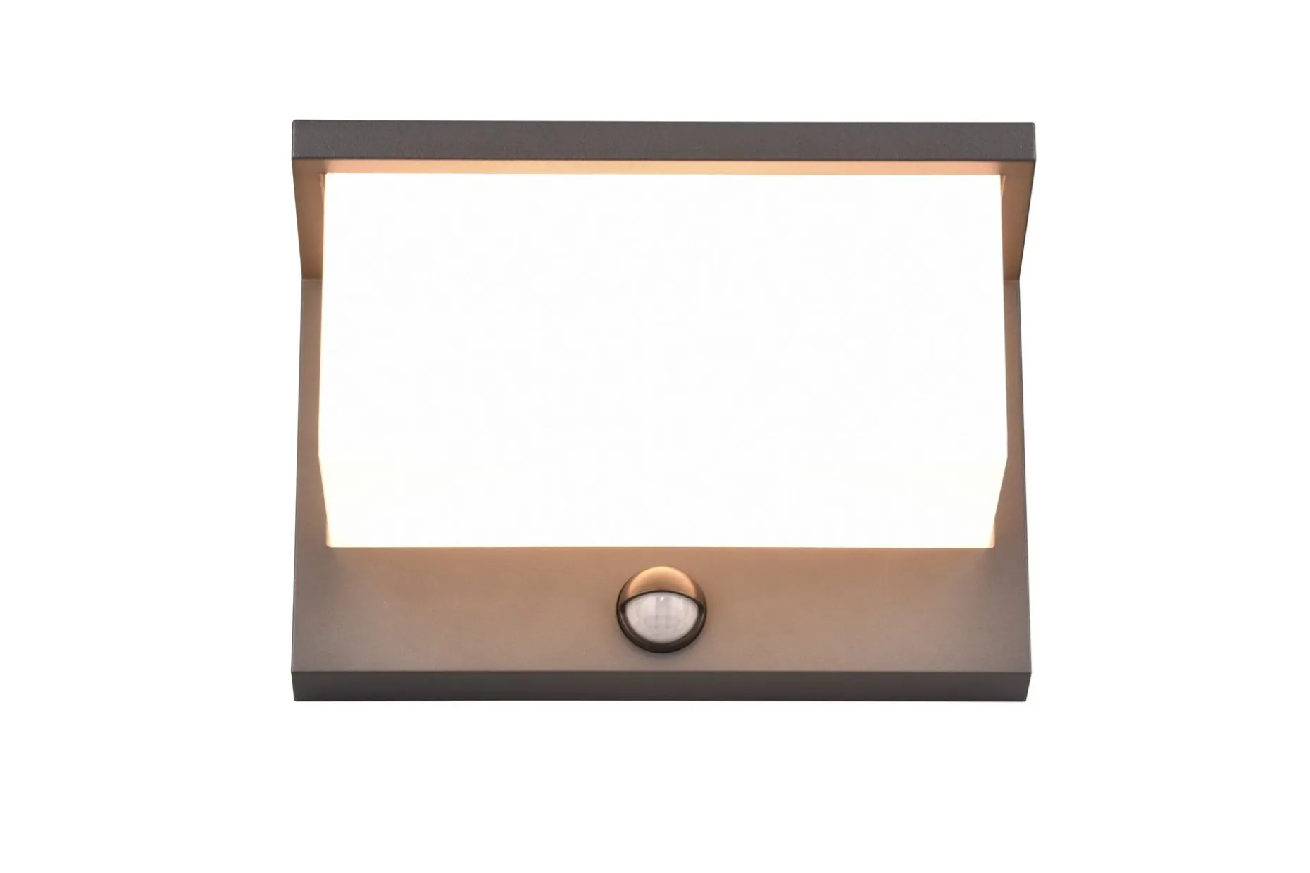 Trio Lighting Nestos LED vegglampe antrasitt bevegelsessensor