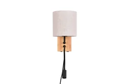 Trio Lighting Nilam Vegglampe m. Leselampe 18 cm LED + E27 tre