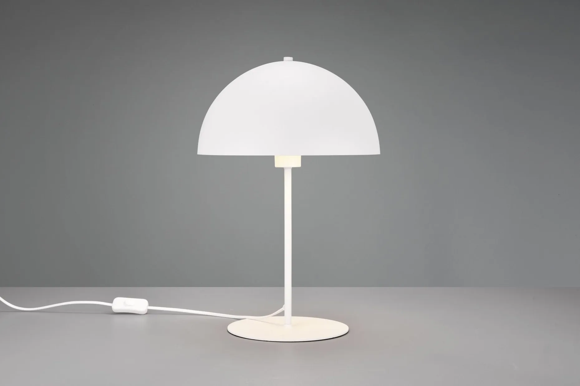 Trio Lighting Nola Bordlampe 45 cm E27 Matt Hvit