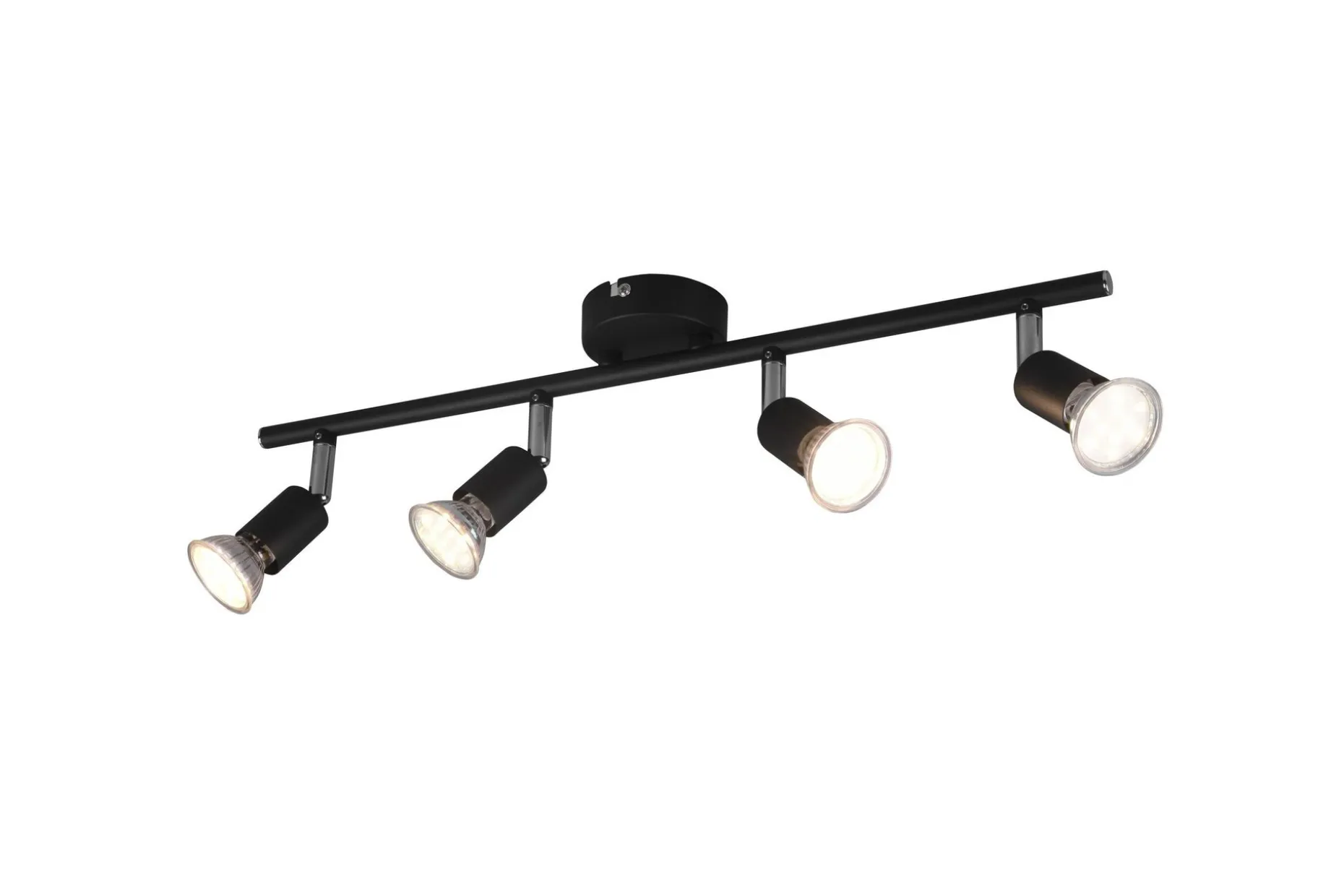 Trio Lighting Paris spotlight 4L GU10 matt svart
