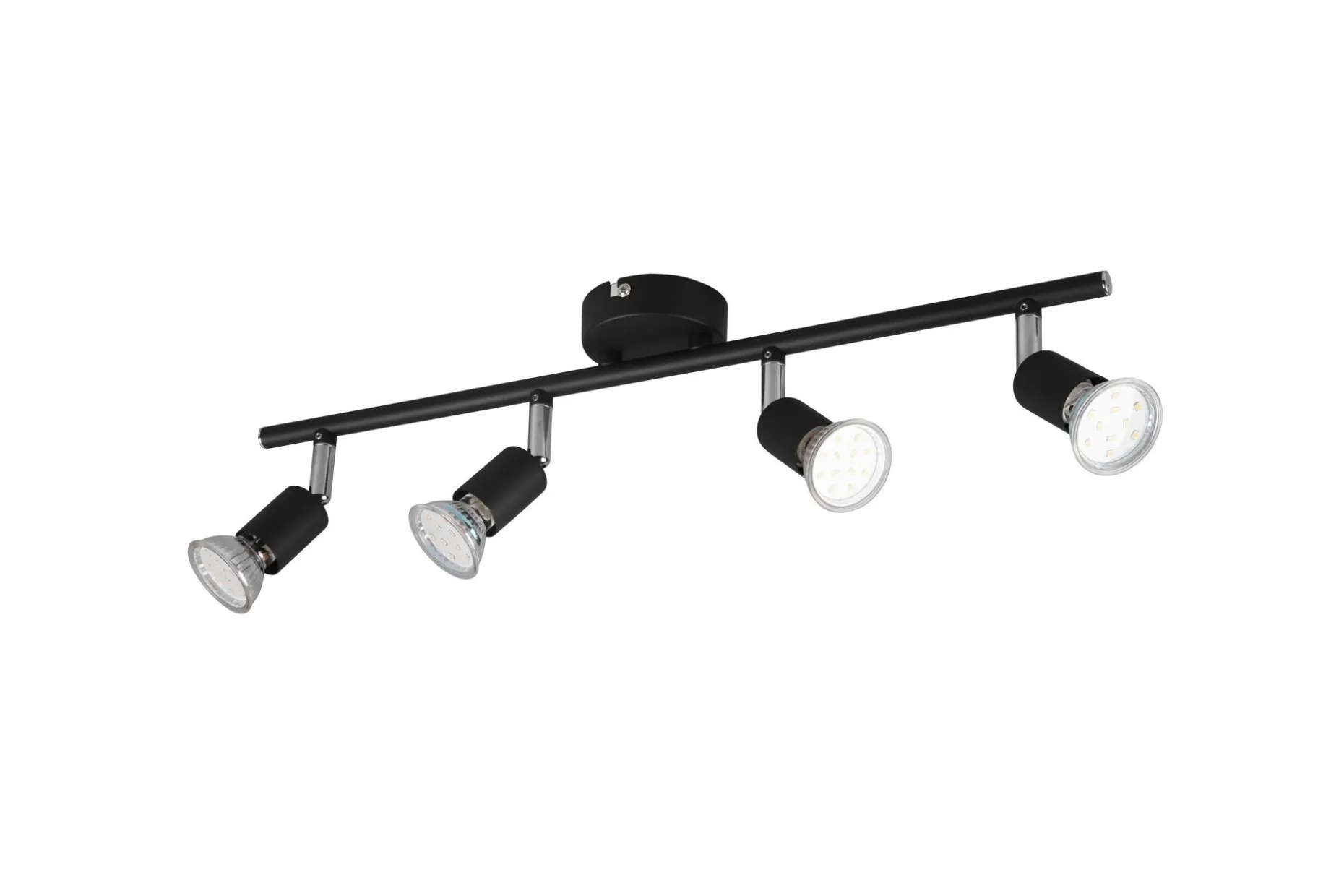 Trio Lighting Paris spotlight 4L GU10 matt svart