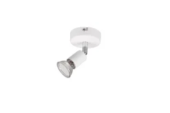 Trio Lighting Paris spotlight 1L GU10 matt hvit