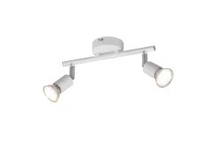 Trio Lighting Paris spotlight 2L GU10 matt hvit