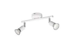 Trio Lighting Paris spotlight 2L GU10 matt hvit
