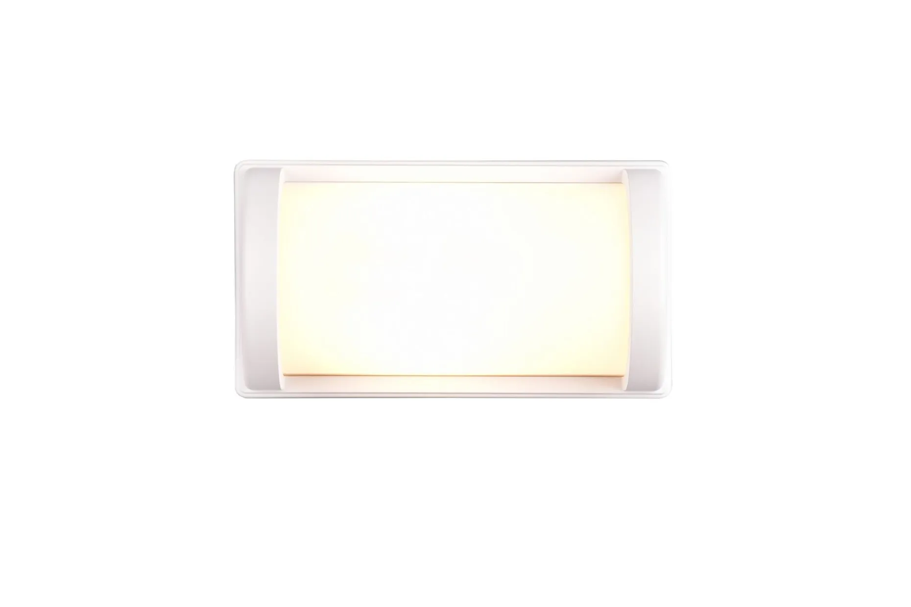 Trio Lighting Puelo vegglampe E27 matt hvit