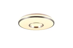 Trio Lighting Realta LED Taklampe 39 cm Børstet Aluminium RGBW