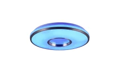 Trio Lighting Realta LED Taklampe 39 cm Børstet Aluminium RGBW
