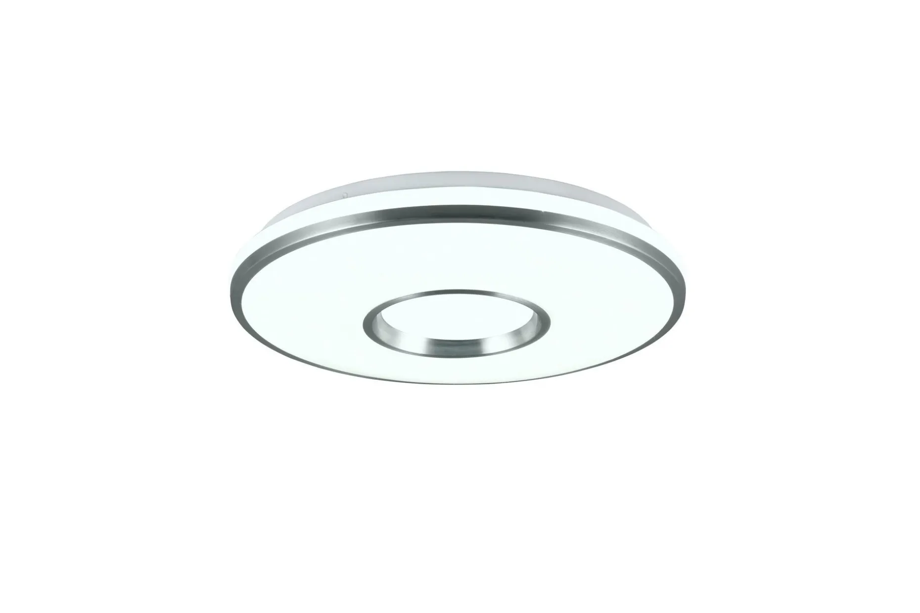 Trio Lighting Realta LED Taklampe 39 cm Børstet Aluminium RGBW